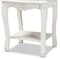 Baxton Studio Amalie White and Oak Finished 2-Drawer Wood Nightstand 160-10239 - alternate 10